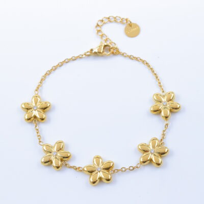 Bracelet fleuri